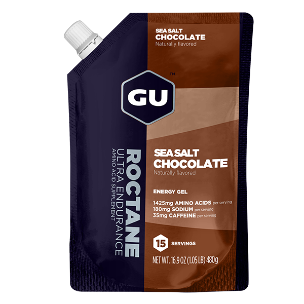 GU ROCTANE ENERGY GEL 1 пакет x 480 г (15 порций), Шоколад-Морская соль