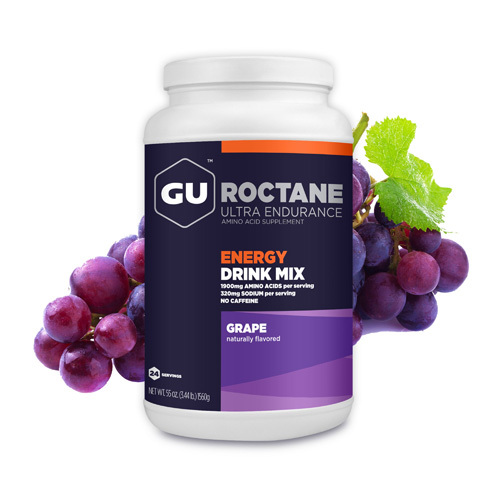 Спортивный напиток GU ROCTANE ENERGY DRINK MIX Банка 24 порции, Виноград