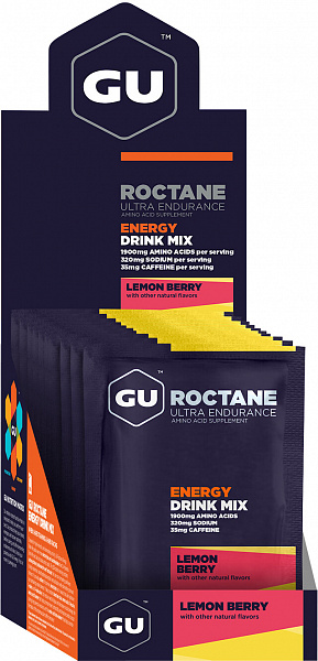 Спортивный напиток GU ROCTANE ENERGY DRINK MIX 10 шт x 65 г, Тропические фрукты