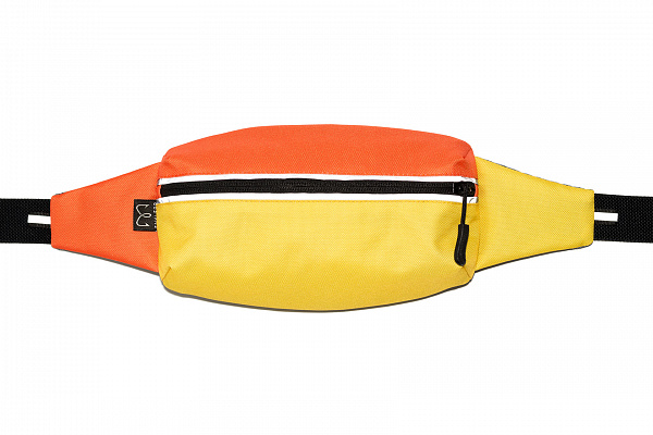 Поясная сумка Marathon Waist Bag (2 colors) Тусклый оранжевый / желтый) фото в магазине FilSport.ru