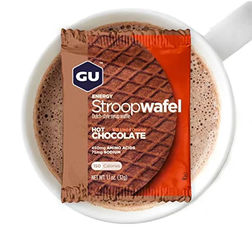 Вафли GU ENERGY STROOPWAFEL 1 шт Горячий шоколад