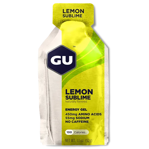 Гель энергетический GU ENERGY GEL 1 шт Чистый лимон без кофеина фото в магазине FilSport.ru
