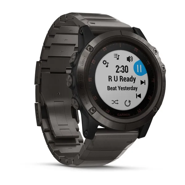 Garmin fenix 5x plus sapphire mirror sports smartwatch online