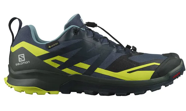 Беговые кроссовки Salomon XA ROGG 2 GTX Сине-зелёные фото в интернет-магазине FilSport.ru